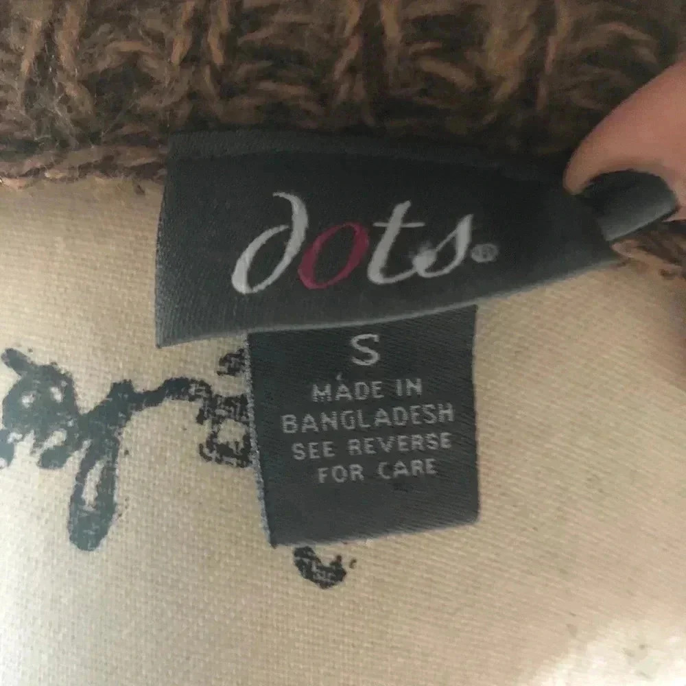 Dots Sweater Dress - Picture 4 of 5